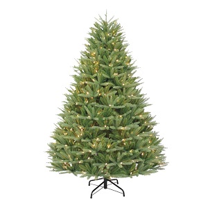 7FT Washington Valley Spruce Pre-lit Puleo Artificial Christmas Tree | AT94